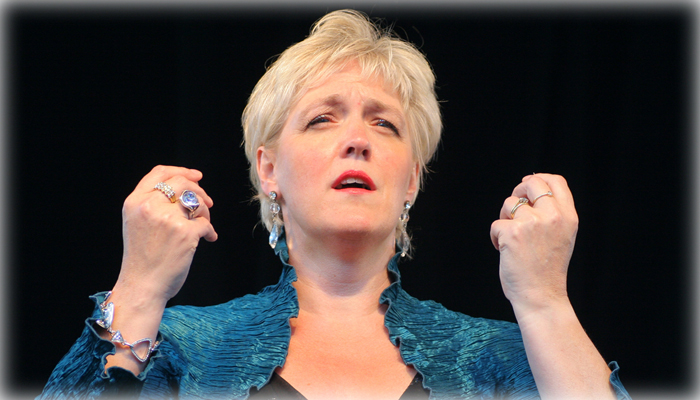 Janet in an opera gala